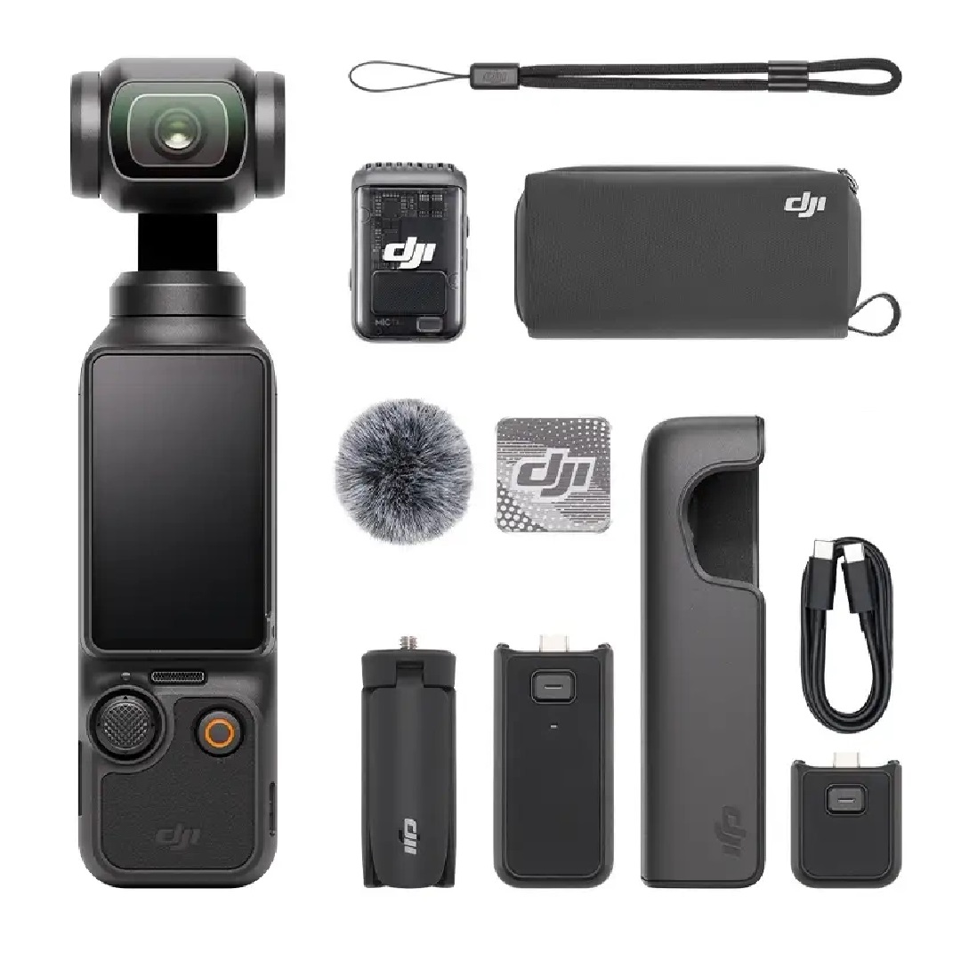 DJI Osmo Pocket 3 Creator Combo, Vlogging Camera